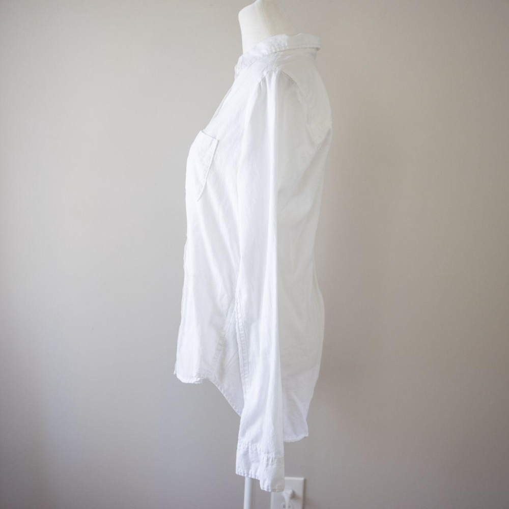 Abercrombie & Fitch White Shirt with Label - Picture 4 of 8